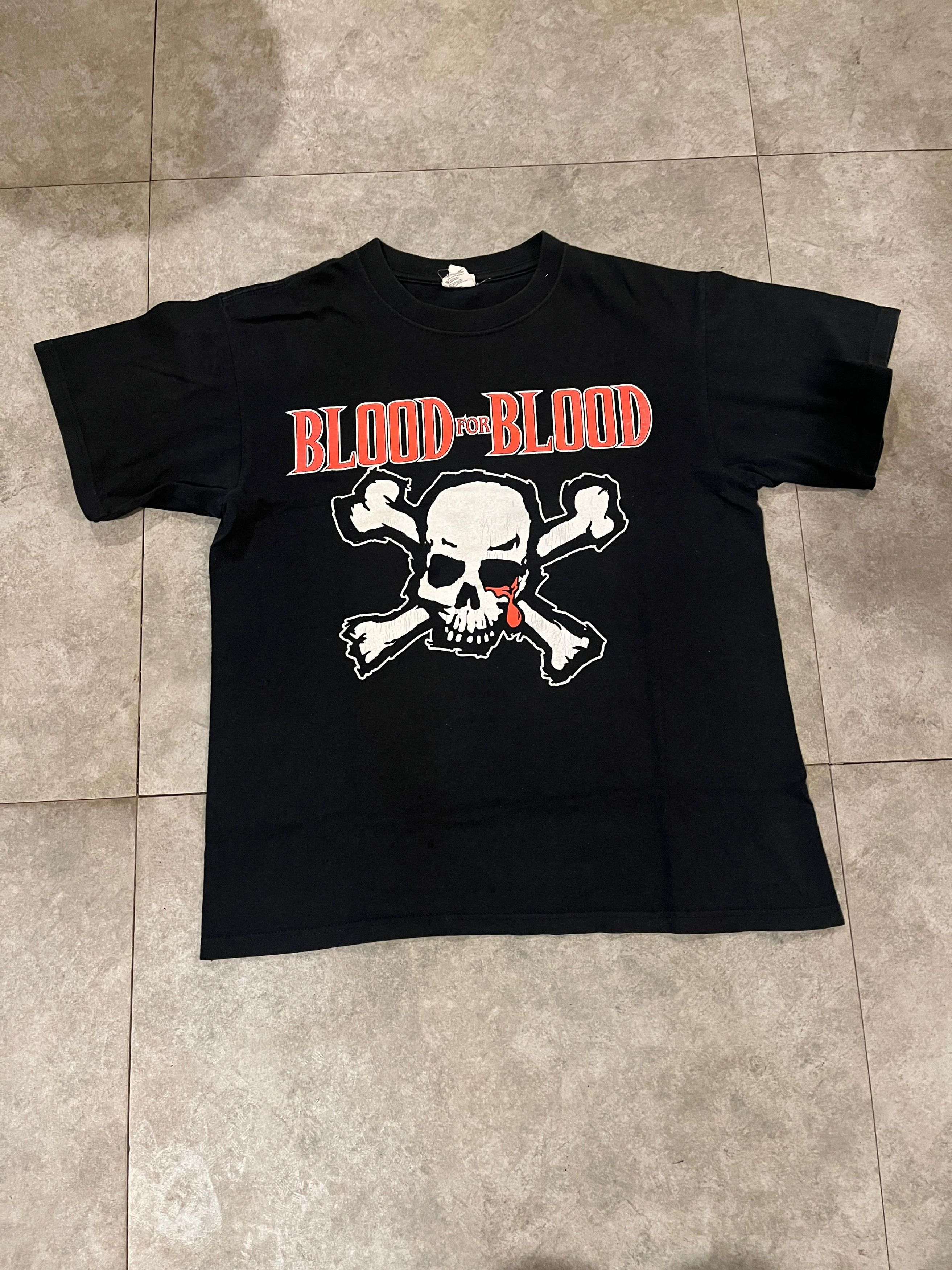Vintage Vintage 00s Blood For blood band tee Size US M / EU 48-50 / 2 - 1 Thumbnail