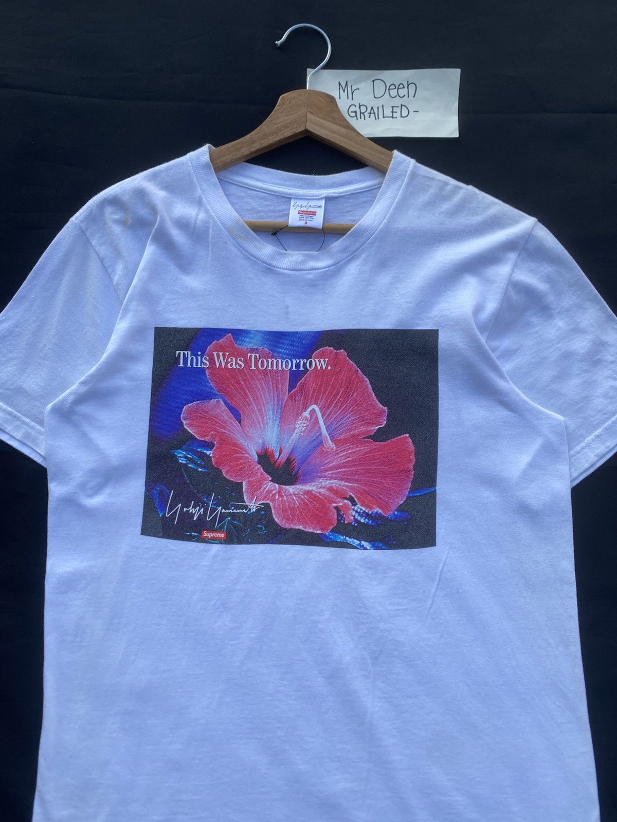 Supreme × Yohji Yamamoto Rare Supreme x Yohji Yamamoto Hibiscus Printed Tshirt Size US S / EU 44-46 / 1 - 1 Thumbnail