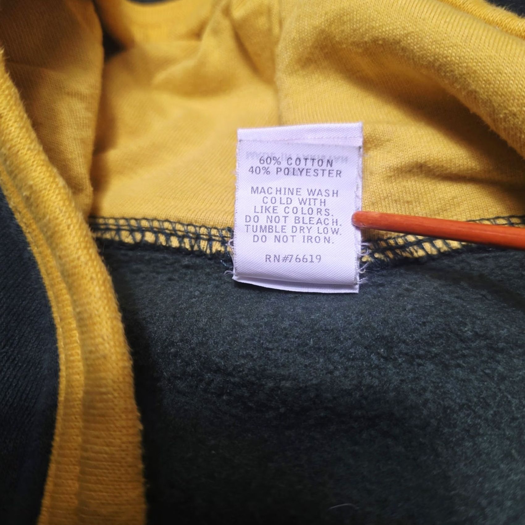 Vintage VINTAGE Northern Michigan University Hoodie Cotton Heavyweight 2XL Stitched Y2k Size US XXL / EU 58 / 5 - 6 Thumbnail