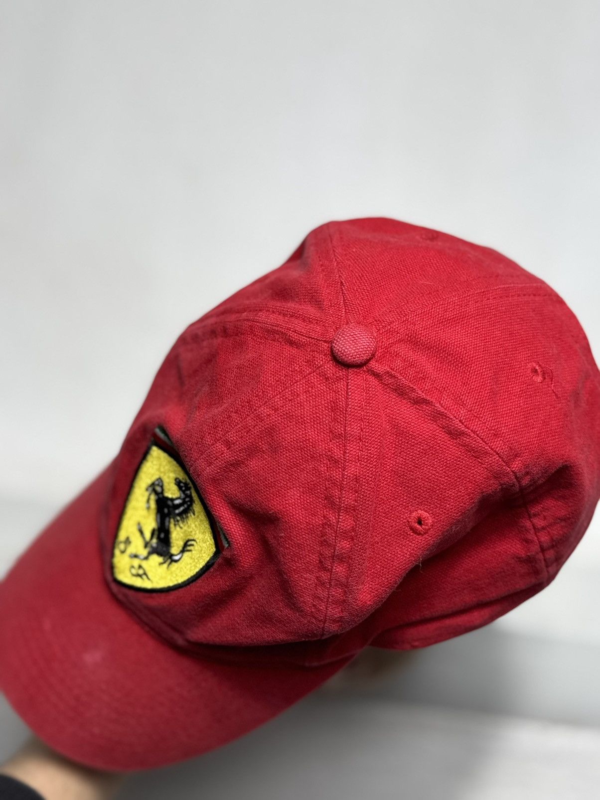 Ferrari Ferrari Big Logo Red Cap Size ONE SIZE - 3 Thumbnail