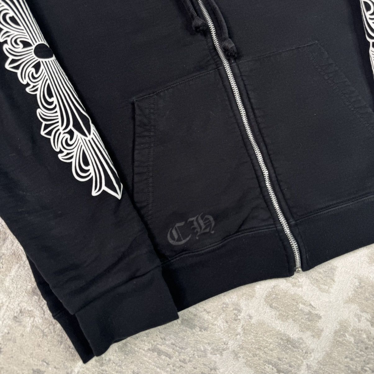Chrome Hearts Aspen exclusive floral thermal zip up hoodie Size US L / EU 52-54 / 3 - 9 Thumbnail