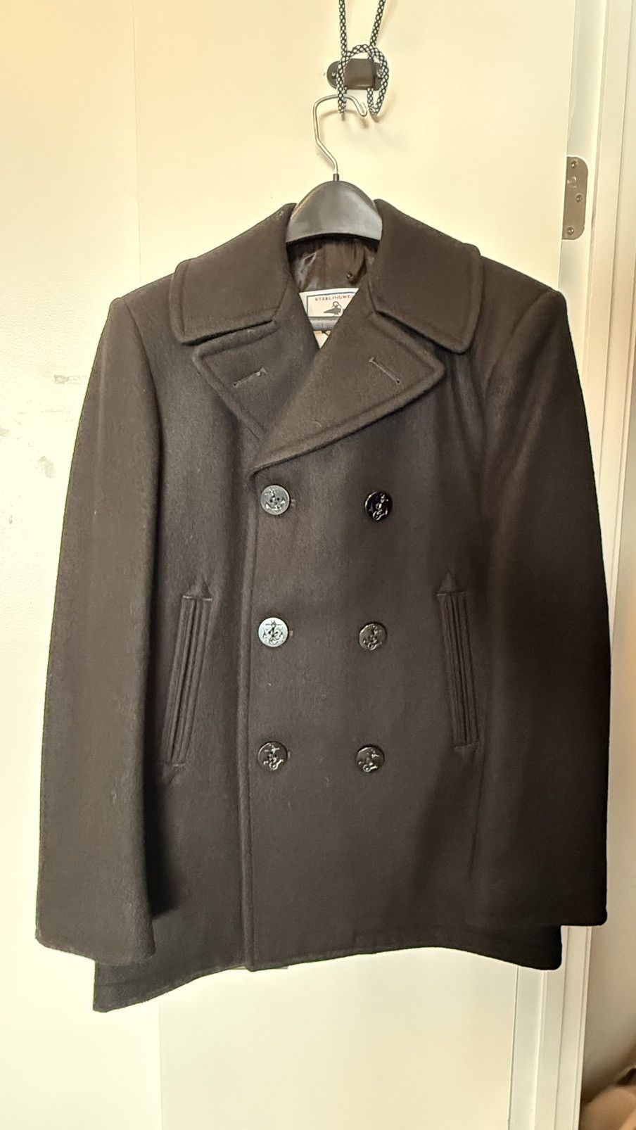Sterlingwear Sterlingwear Authentic Peacoat - Size 36R Size US S / EU 44-46 / 1 - 1 Thumbnail