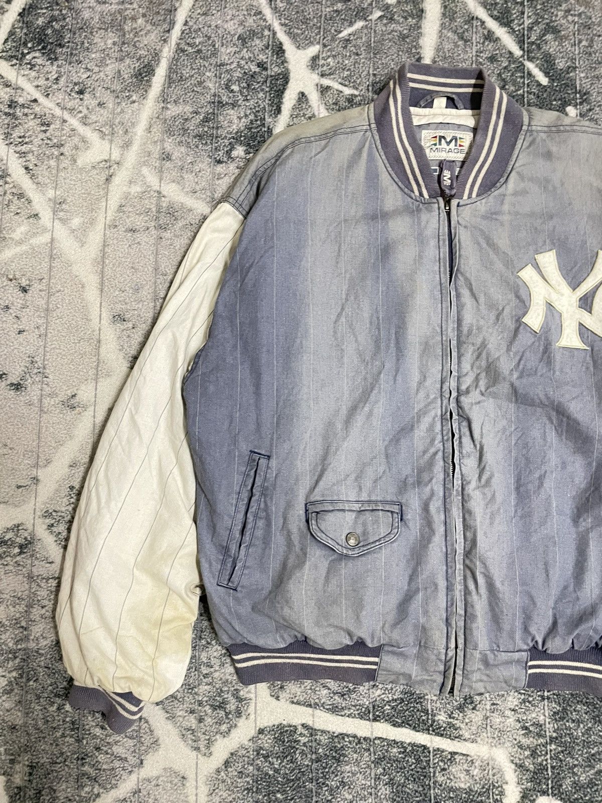 New York Yankees × Vintage VINTAGE NEW YORK YANKEES COOPERSTOWN COLLECTION BOMBER 1991 Size US L / EU 52-54 / 3 - 2 Thumbnail