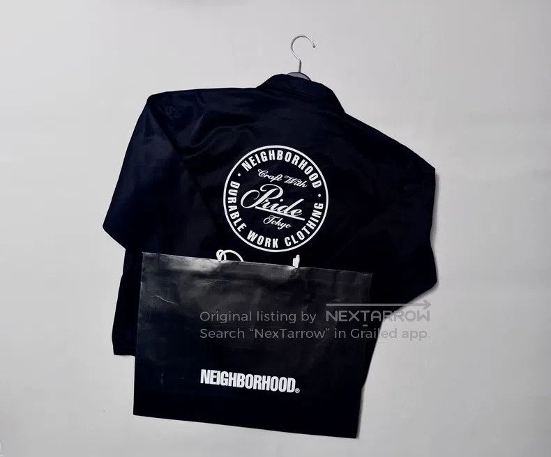 Neighborhood Neighborhood Letter Logo Printed Collarless Casual Relaxed Size US L / EU 52-54 / 3 - 1 Thumbnail