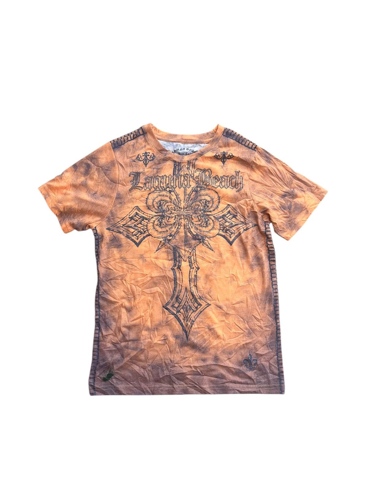 Le Grande Bleu (L.G.B.) LGB Back Cross Ribbed Elongated Tee | Grailed