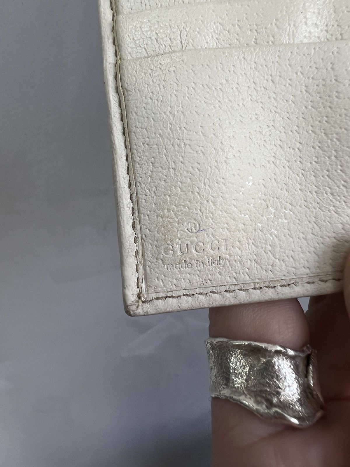 Gucci VINTAGE PINK MINI MONOGRAM WALLET GUGGI 2000s Size ONE SIZE - 9 Thumbnail