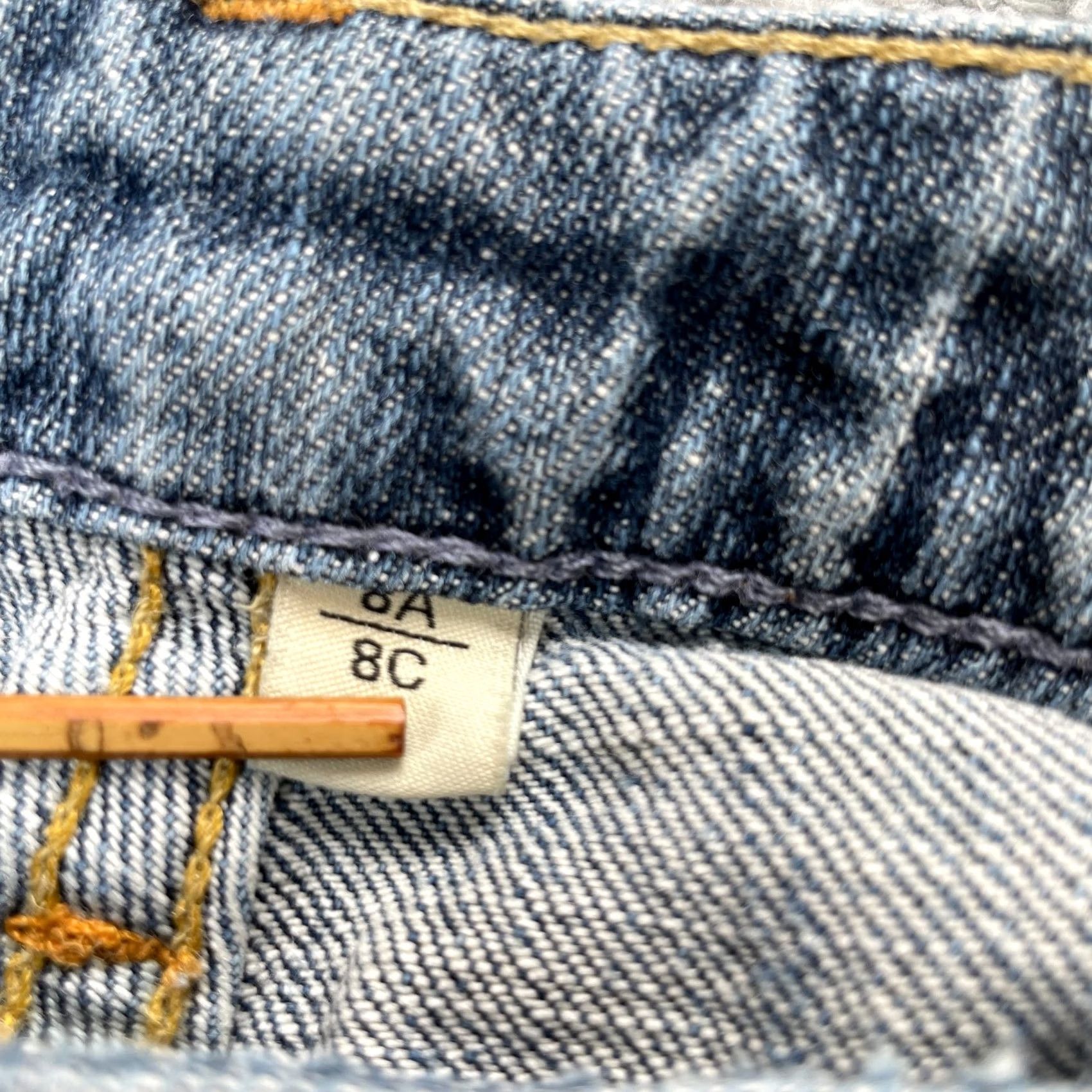 Gap Gap Jeans Womens 8 Blue Flared Leg Denim Cotton Stretch Medium Wash Size 30" / US 8 / IT 44 - 4 Thumbnail