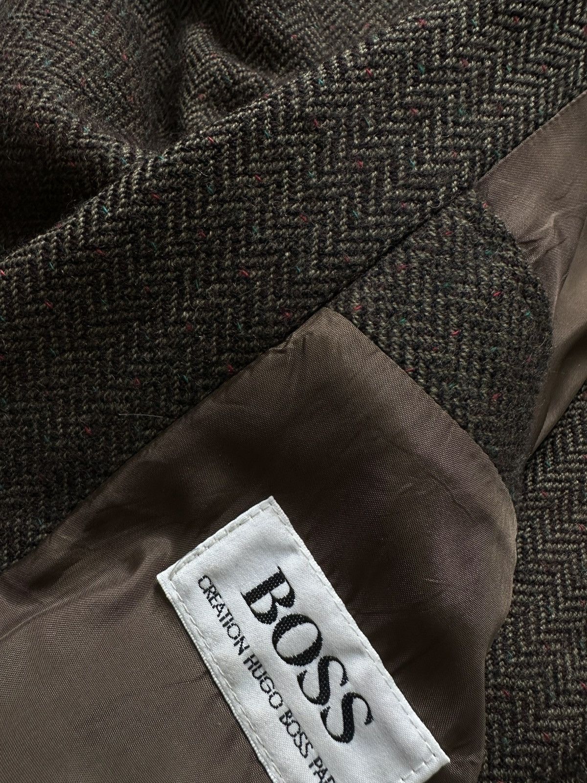 Hugo Boss 🫧Hugo Boss Vintage Wool Blazer Jacket Men L Size US L / EU 52-54 / 3 - 7 Thumbnail