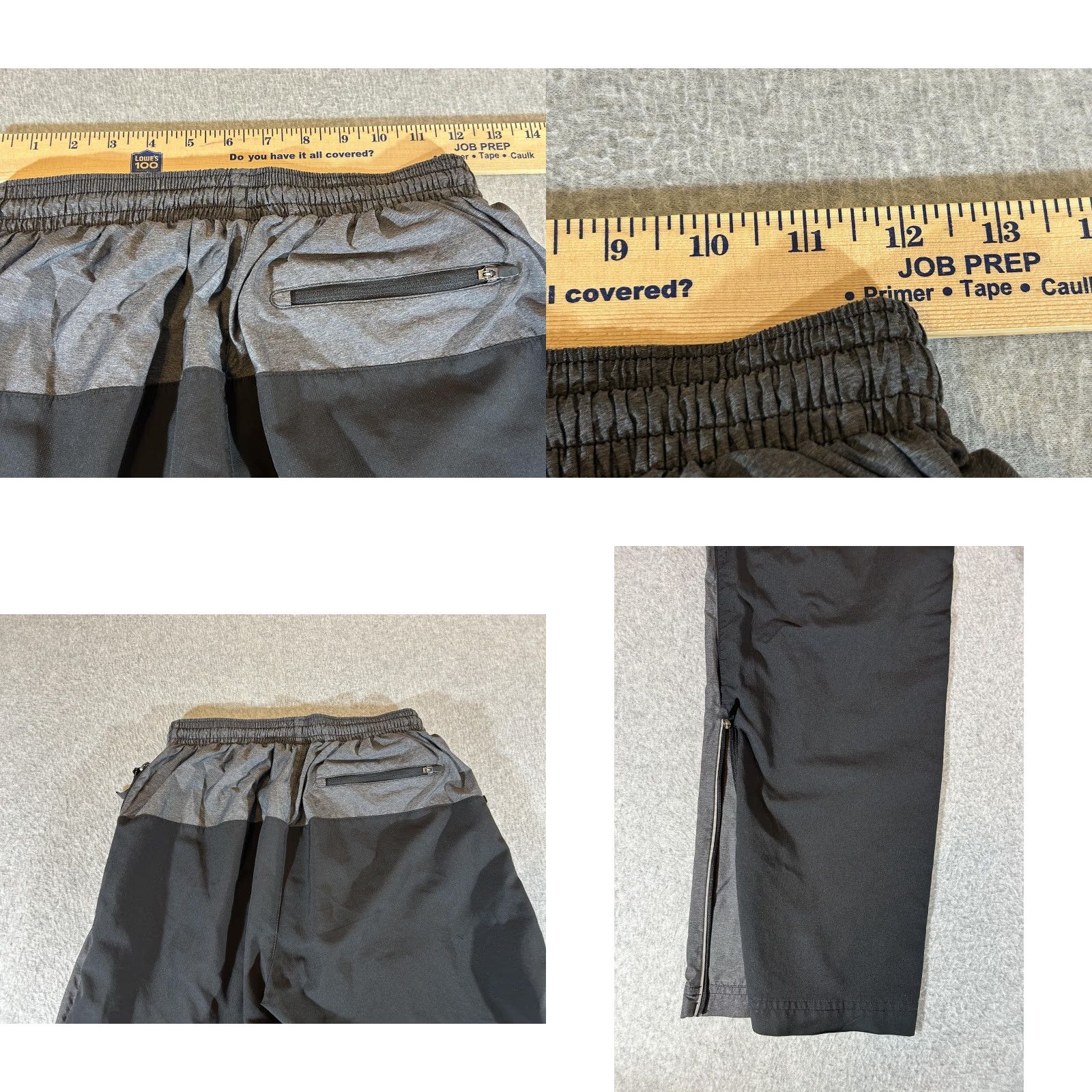 Adidas Adidas Pants Men S Gray Track Lined Warm Up Athletic Running Gym Size US 29 - 9 Thumbnail