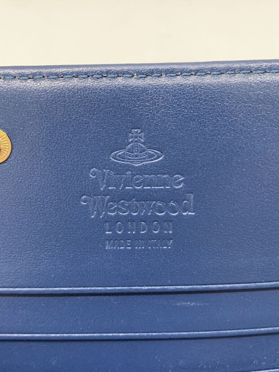 Vivienne Westwood Vivienne Westwood Check Long Wallet Blue Size ONE SIZE - 3 Thumbnail