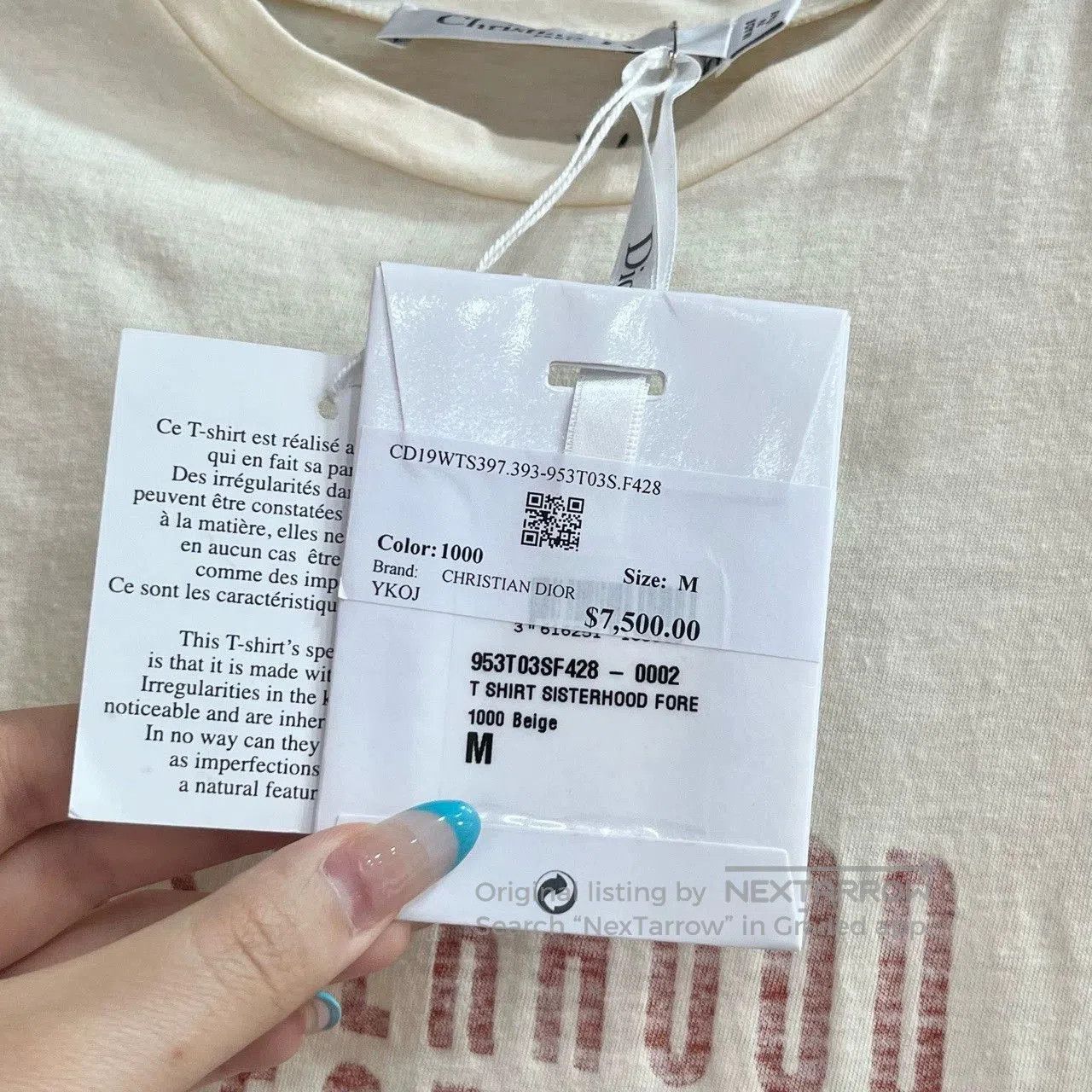 Dior dior graphic short sleeve shirt size M. Size US M / EU 48-50 / 2 - 9 Thumbnail