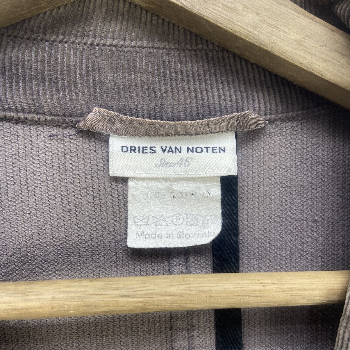 Dries Van Noten Vintage Dries Van Noten Corduroy Jacket Coat Size US S / EU 44-46 / 1 - 19 Thumbnail