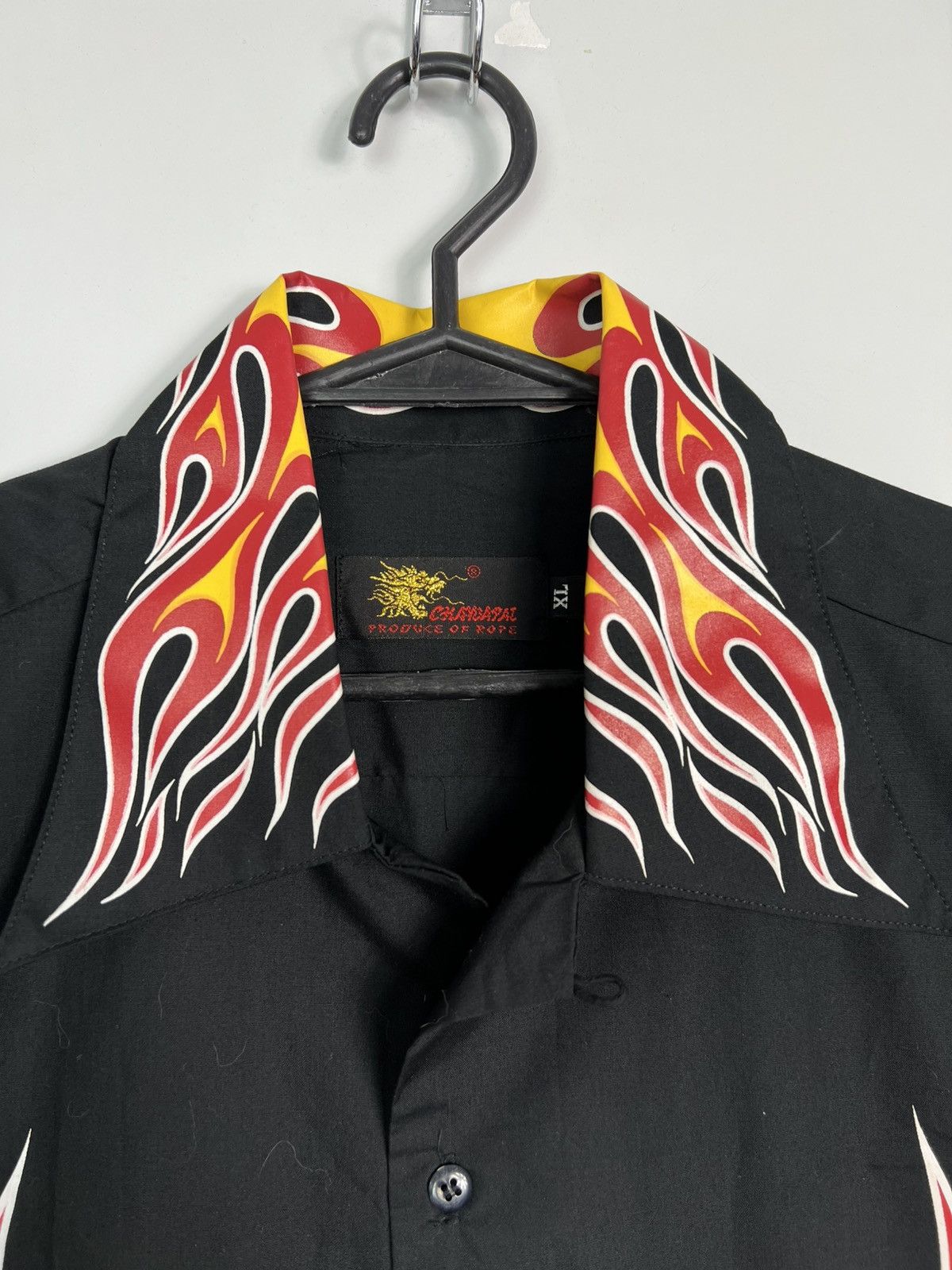 Vintage Rare Shirt Fire Car Hot Wheels Japan Vintage Moto Size US XL / EU 56 / 4 - 4 Thumbnail