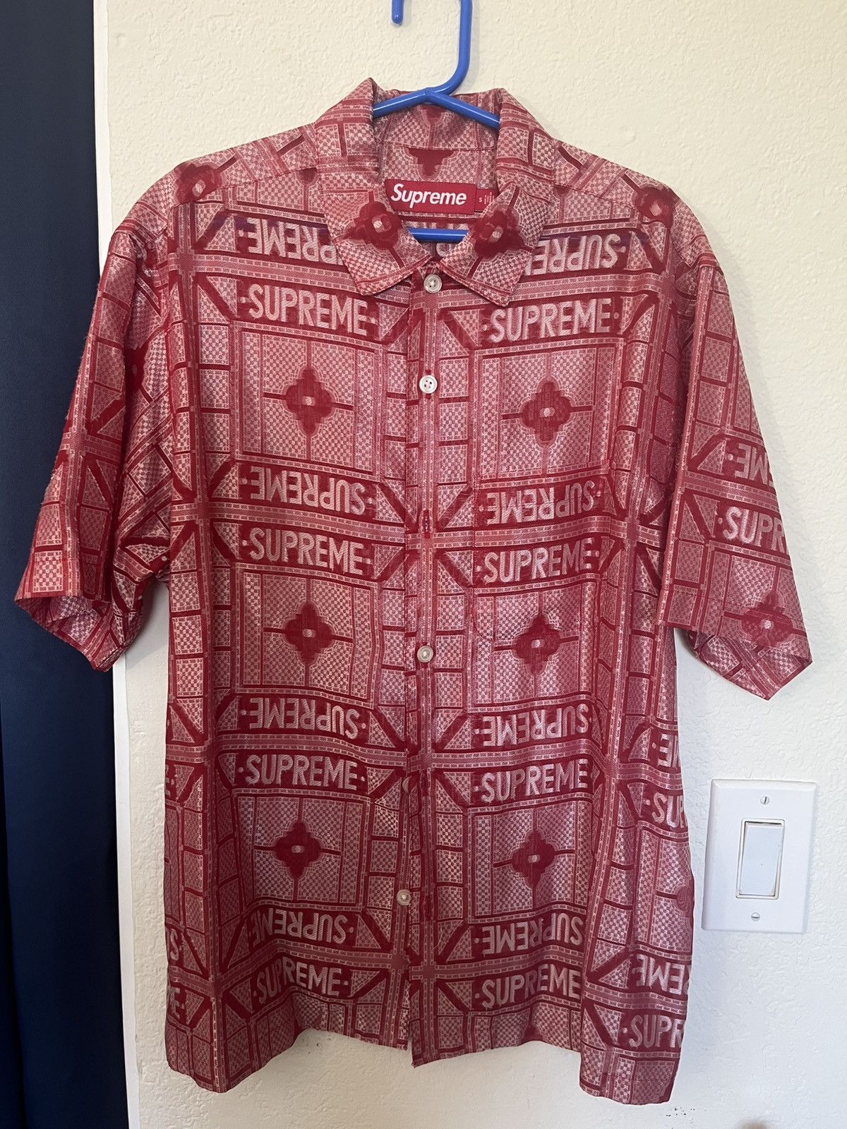 Comme des Garcons × Supreme Supreme x CDG Eyes S/S Shirt | Grailed