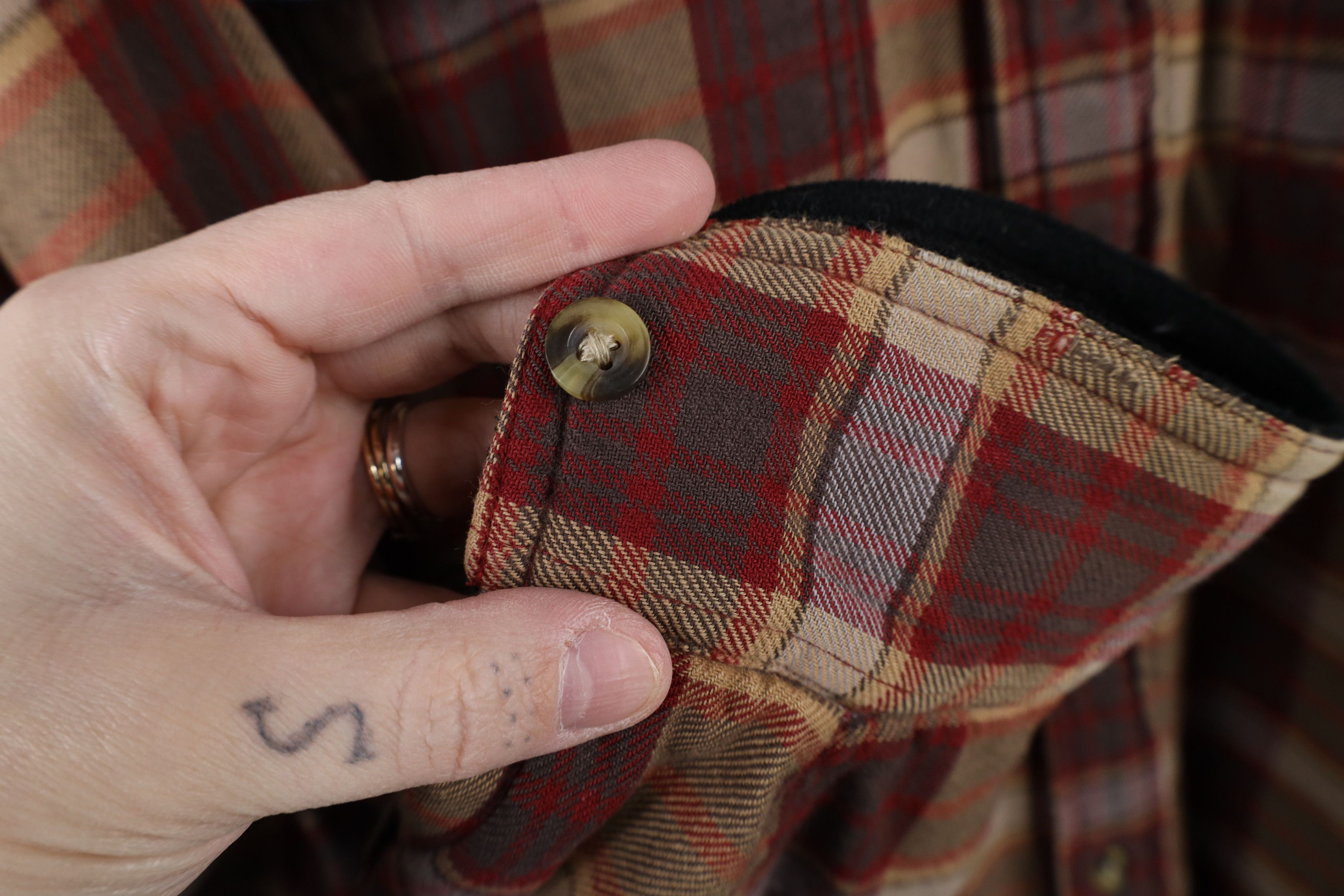 Vintage Vintage 90s Y2K Streetwear Fleece Lined Flannel Shirt Jacket Size US XL / EU 56 / 4 - 5 Thumbnail