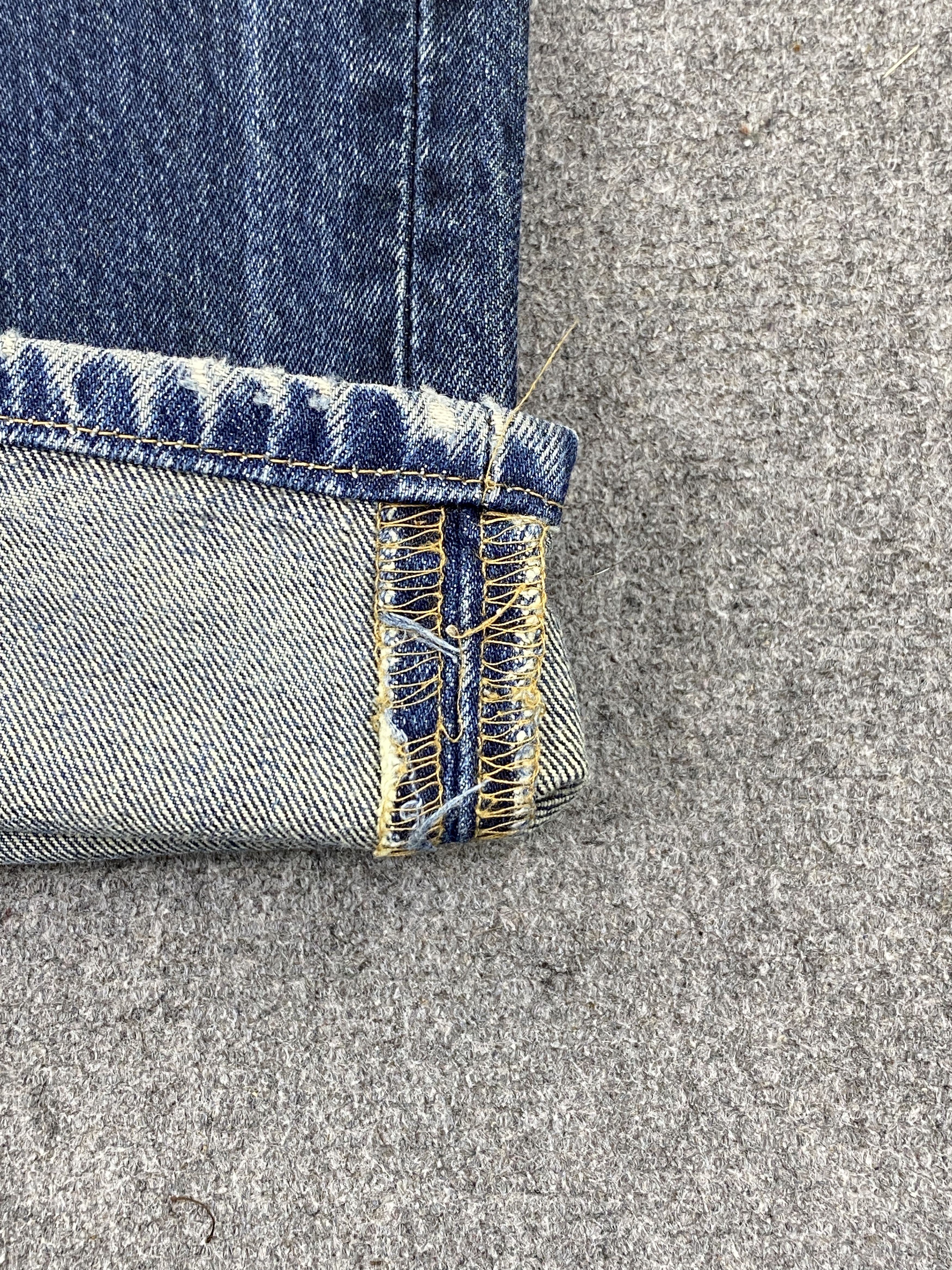 Levi's Distressed Vintage Levis 501 Blue Jeans DP2718 Size US 30 / EU 46 - 12 Thumbnail