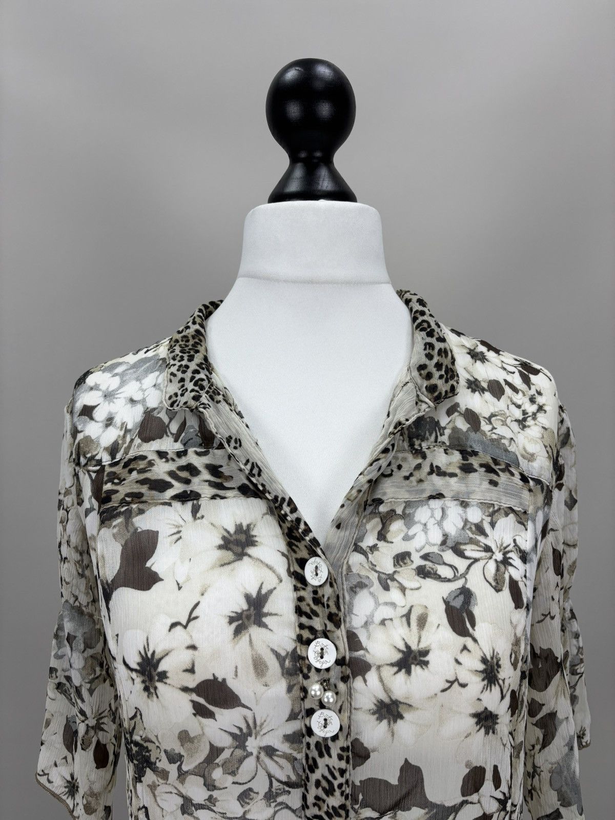 Elisa Cavaletti Womens blouse Bottega by Elisa Cavaletti Size M Size M / US 6-8 / IT 42-44 - 3 Thumbnail