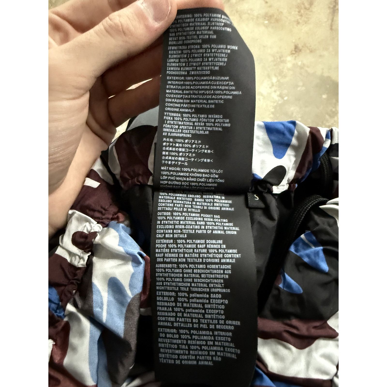 Prada Prada Camo Blue Track Pants Used Small Size US 28 / EU 44 - 8 Thumbnail