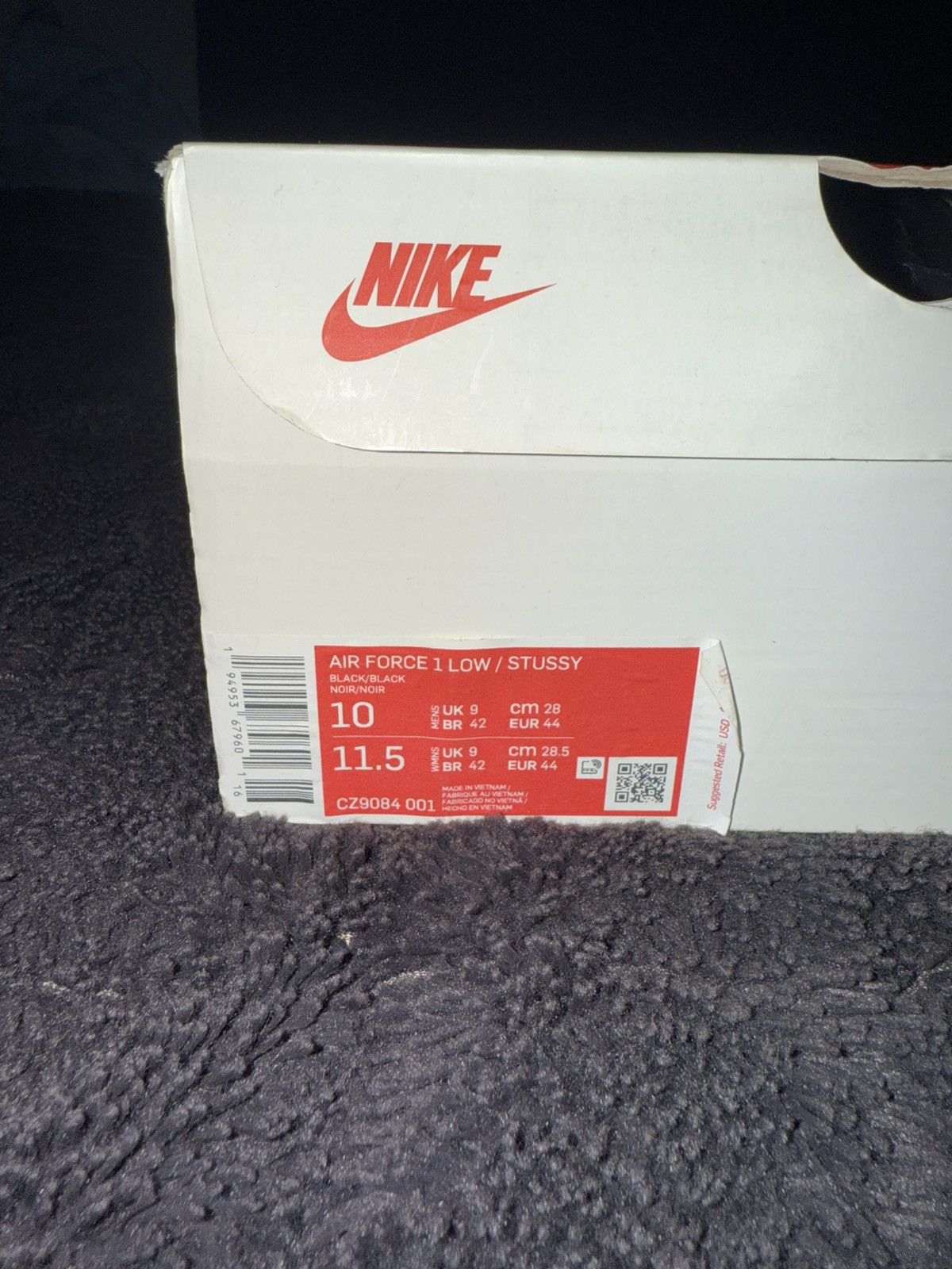 Nike × Stussy Nike Stussy Af1 Size US 10 / EU 43 - 8 Thumbnail