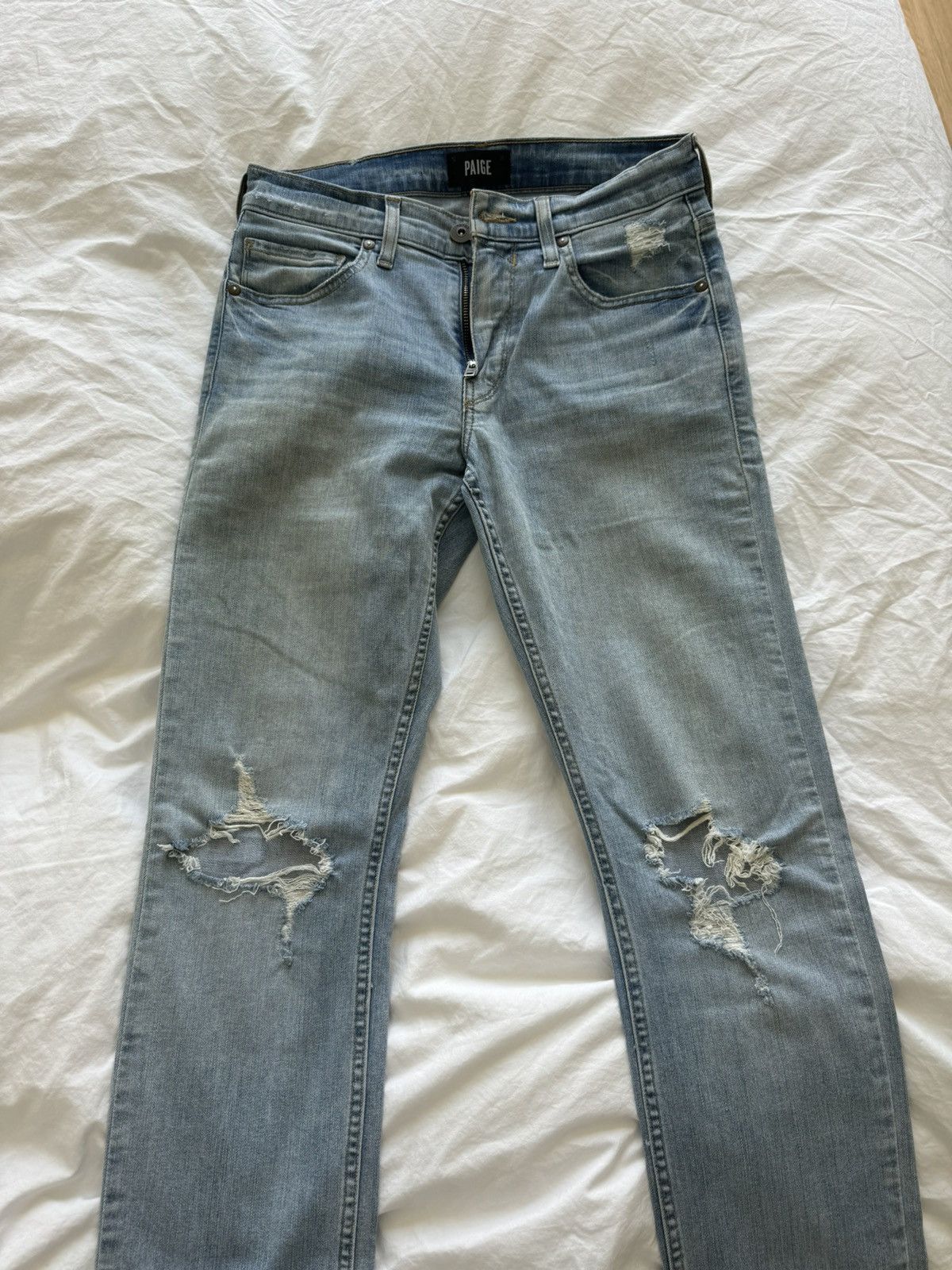 Paige Paige Lennox Slim Jeans Size US 29 - 1 Thumbnail