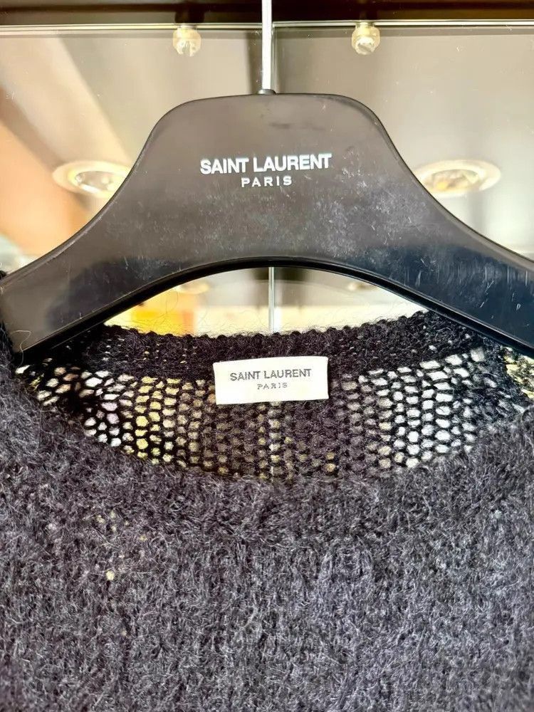 Saint Laurent Paris Saint Laure Paris 22AW Runway Mohair Knitwear-2507 Size US S / EU 44-46 / 1 - 4 Thumbnail