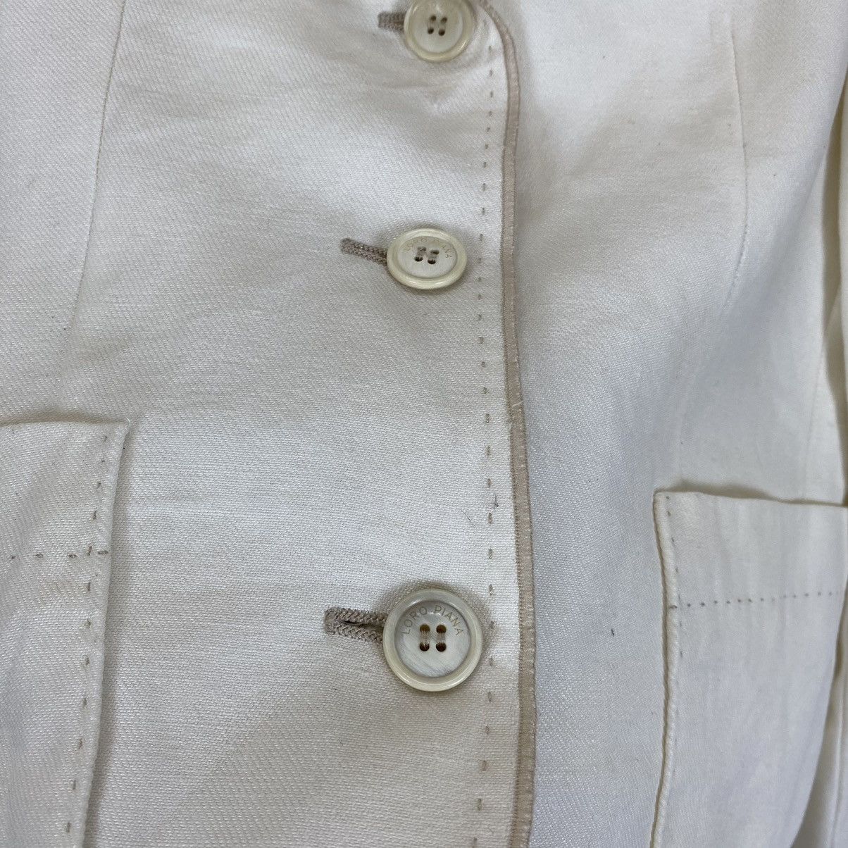 Loro Piana Nice design Loro Piana white women jacket Size S / US 4 / IT 40 - 7 Thumbnail
