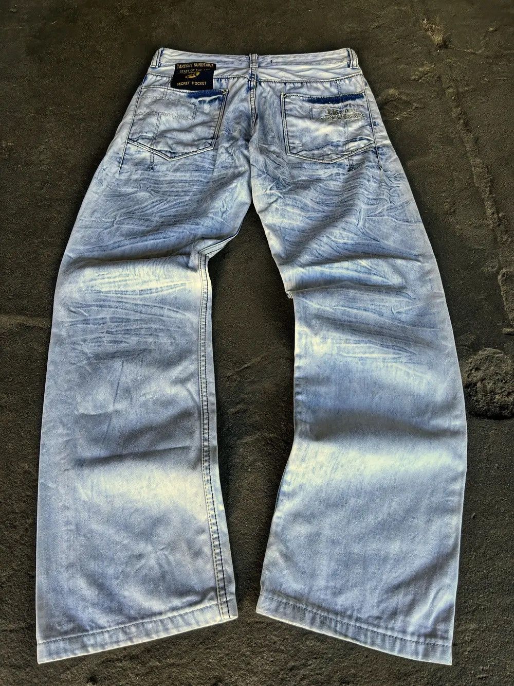 Hysteric Glamour × Japanese Brand 💥 HYSTERIC GLAMOUR BALENCIAGA STYLE JAPANESE JEANS Size US 32 / EU 48 - 3 Thumbnail