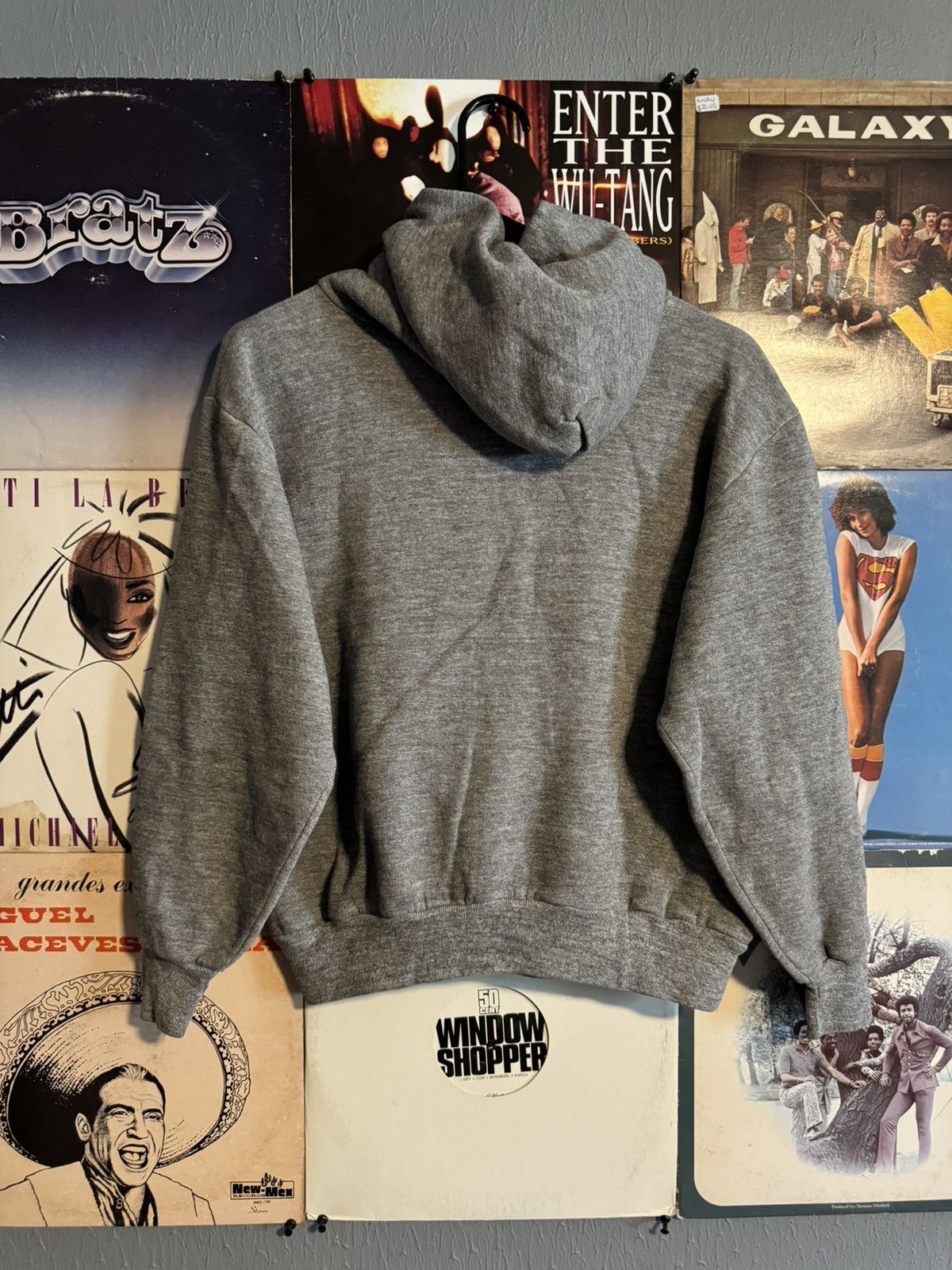 Vintage Vintage 80s Blank Hoodie Size US M / EU 48-50 / 2 - 2 Thumbnail