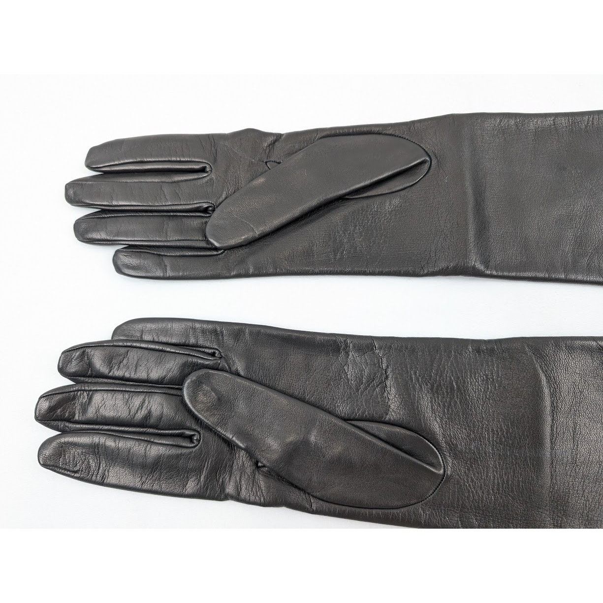 Bottega Veneta o1rshd1 Size: 7.5 / Gloves Midi Nappa Soft Leather in Black Size ONE SIZE - 5 Thumbnail