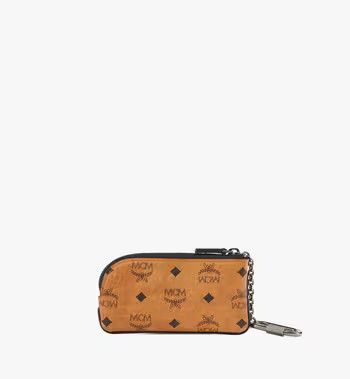 MCM o1mt1gz0125 Size: OS / Aren Key Pouch in Brown/Black Size ONE SIZE - 3 Thumbnail