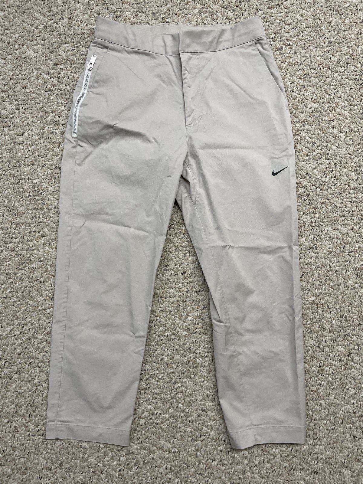 Nike Nike White Straight Leg Pants Size US 28 / EU 44 - 1 Thumbnail