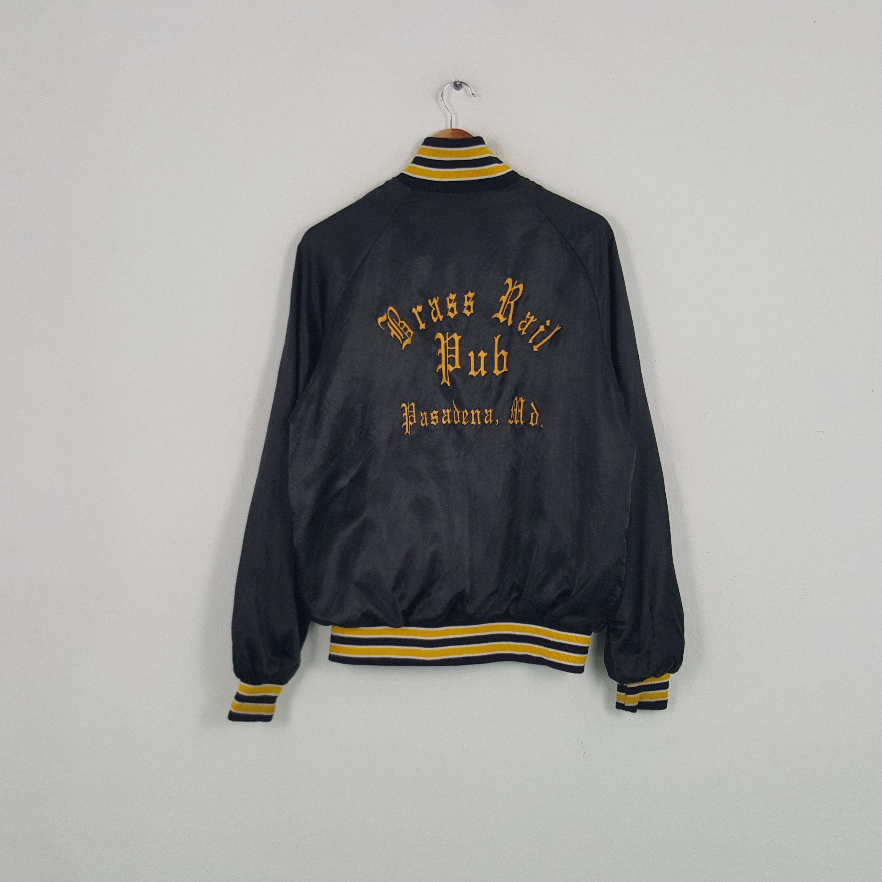 Vintage Vintage Brass Rail Pub American Style Promo Jacket Size US L / EU 52-54 / 3 - 1 Thumbnail