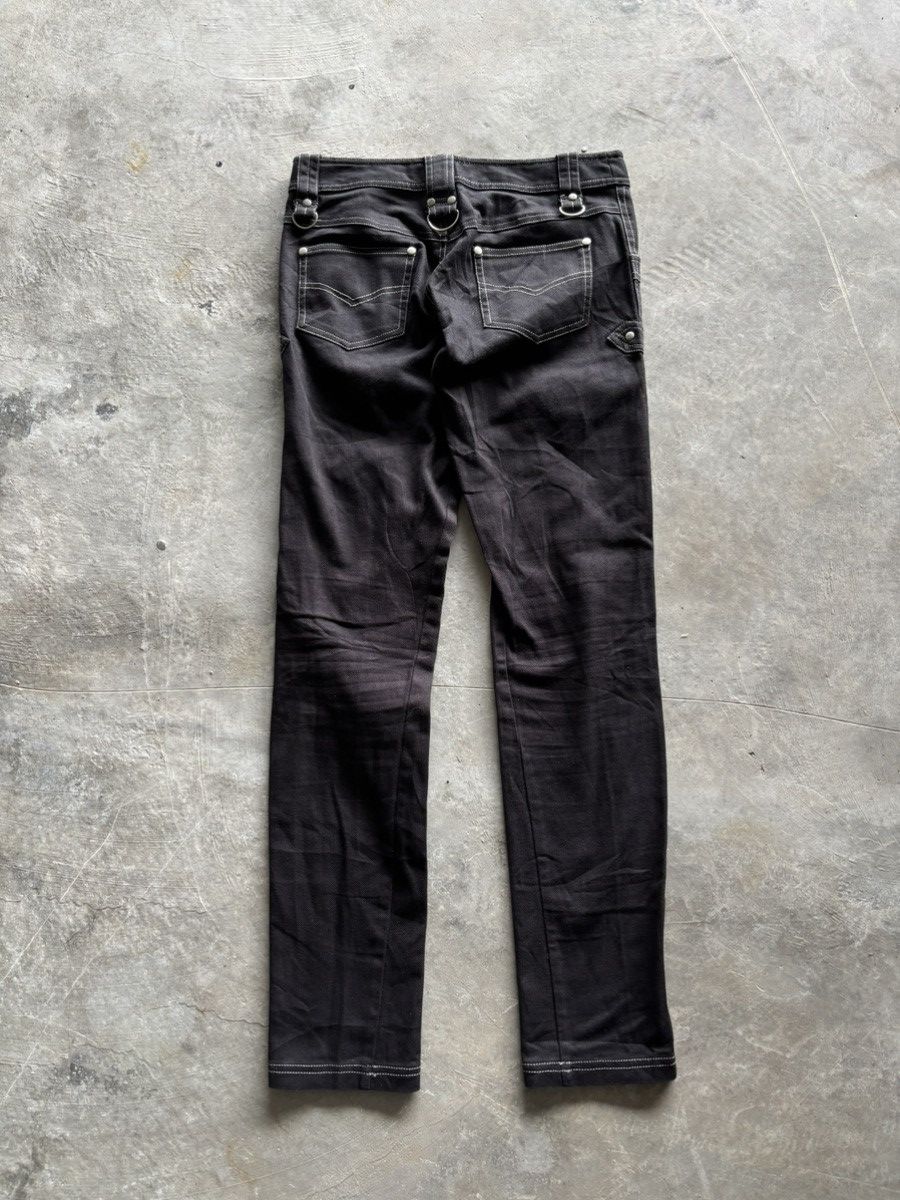 20471120 bondage algonquins seditionaries gothic style jeans Size US 27 - 13 Thumbnail