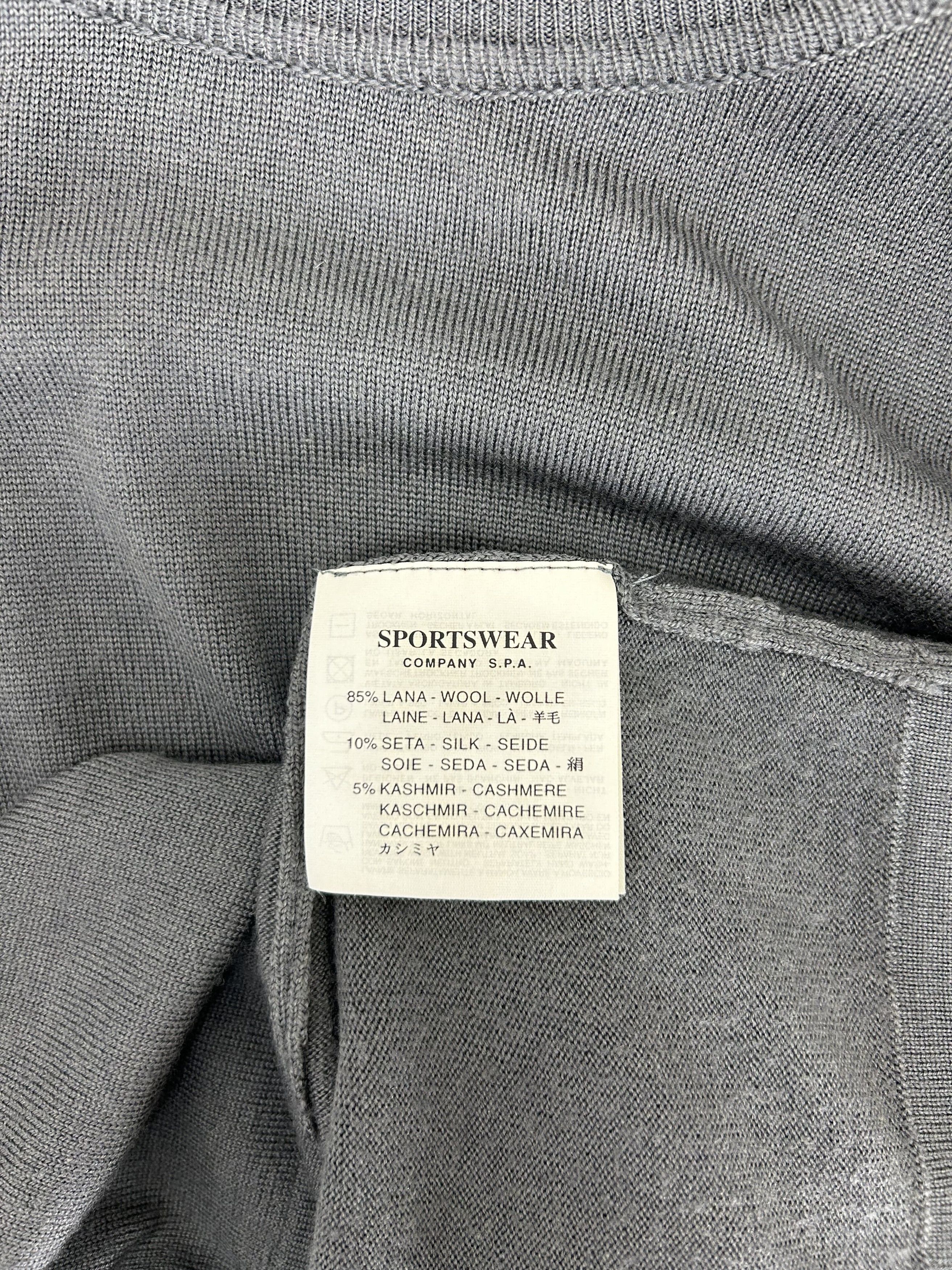 C.P. Company CP Company Grey Wool/Silk Roll Neck Knitwear SIZE 6 Size US XXL / EU 58 / 5 - 6 Thumbnail
