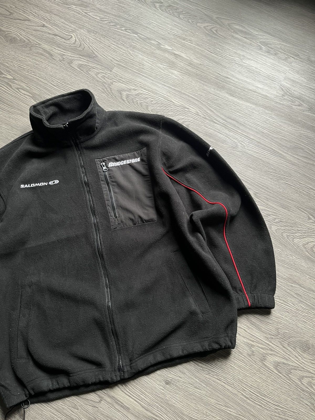 Salomon Salomon x Bridgestone Blizzak Fleece Jacket Size US L / EU 52-54 / 3 - 3 Thumbnail