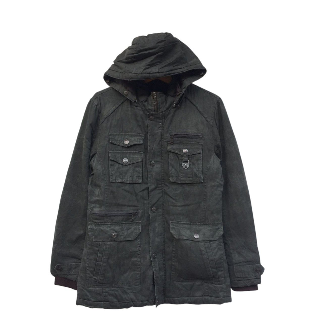 In The Attic × Japanese Brand In The Attic Multi Pocket Hooded Parka Jacket Size US L / EU 52-54 / 3 - 2 Thumbnail