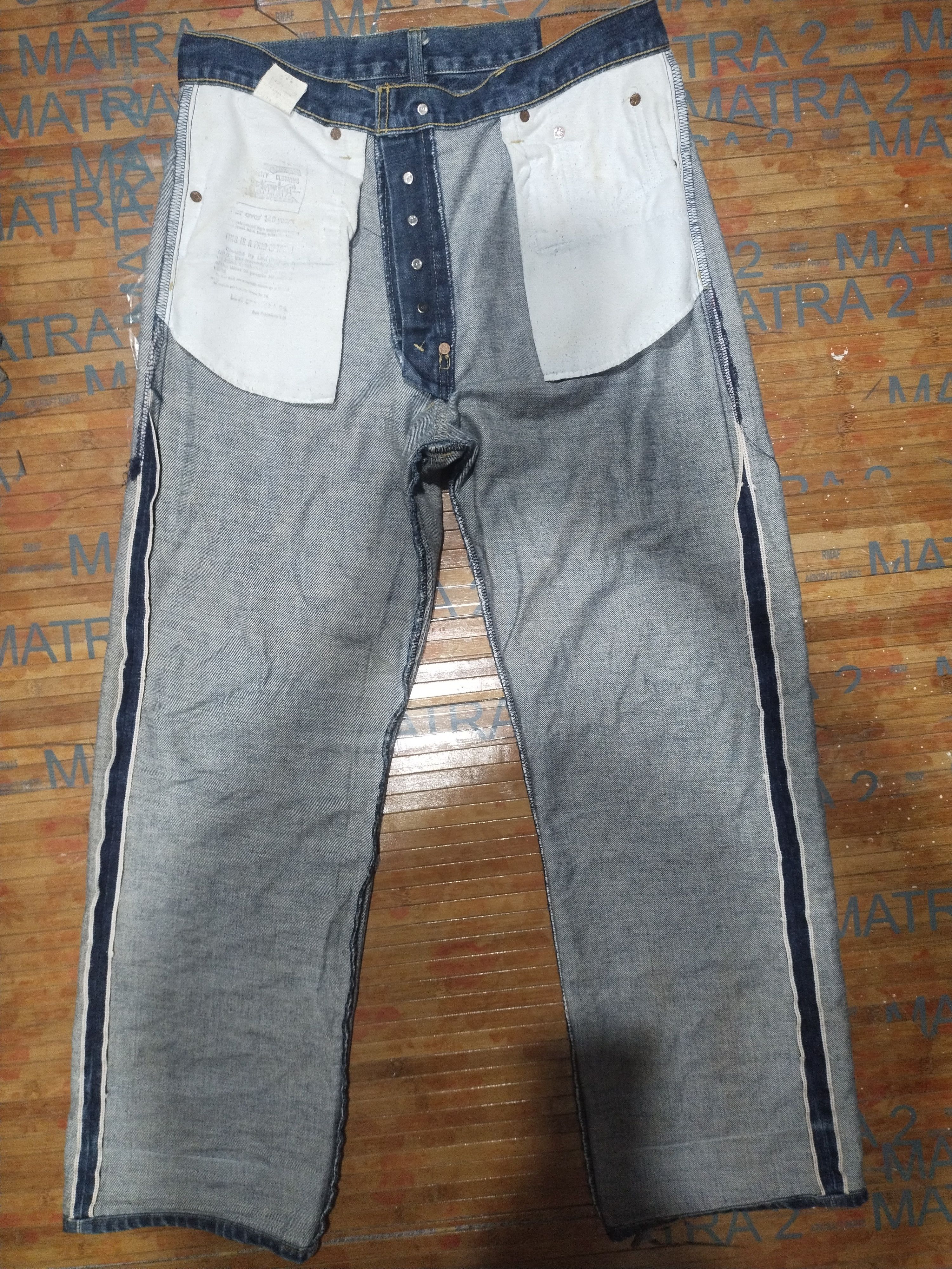Vintage LEVIS 702 Big E "Japan" Sz 33"32" Size US 33 - 11 Thumbnail