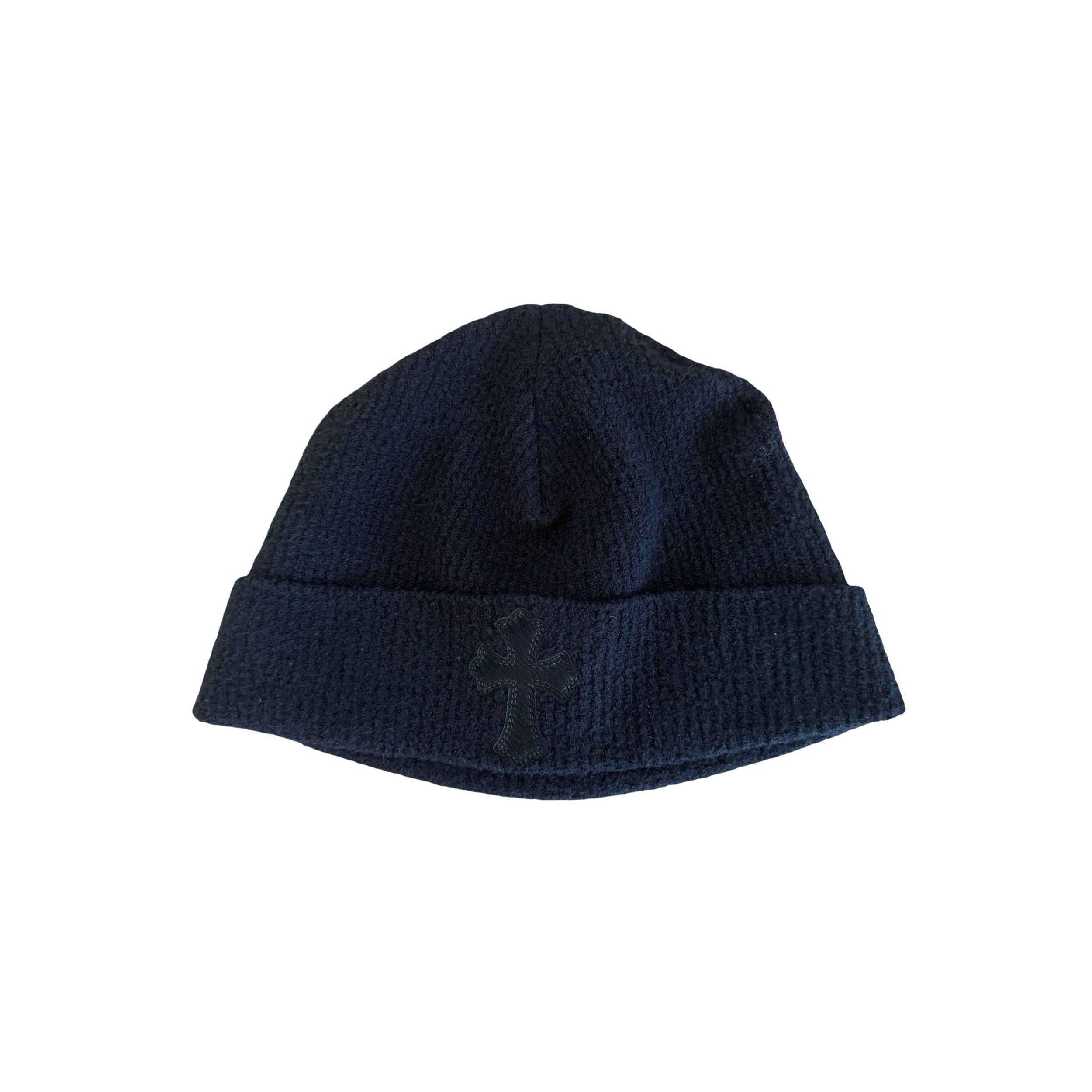 Chrome Hearts CH Pony Hair Patch Beanie Size ONE SIZE - 1 Thumbnail
