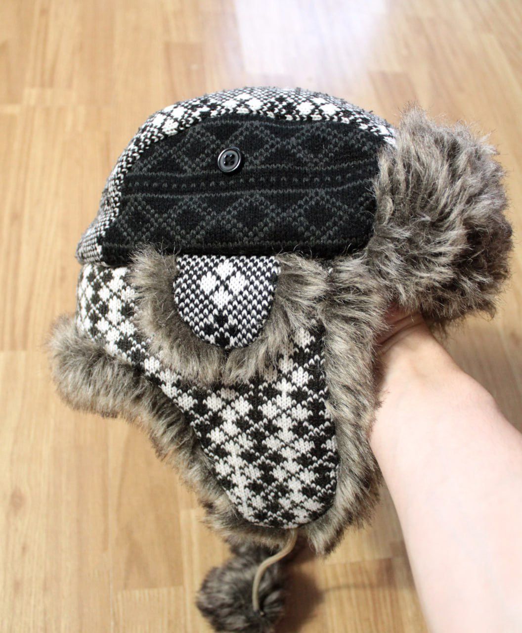 Hysteric Glamour 🔥HYPE Y2k Vintage Mohair Faux Fur Fuzzy Fluffy Ushanka Hat Size ONE SIZE - 3 Thumbnail