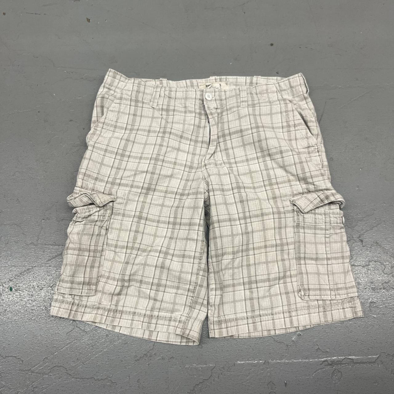 Urban Pipeline VTG Y2K Urban Pipeline Plaid Baggy Cargo Skater Shorts Size US 38 / EU 54 - 1 Thumbnail
