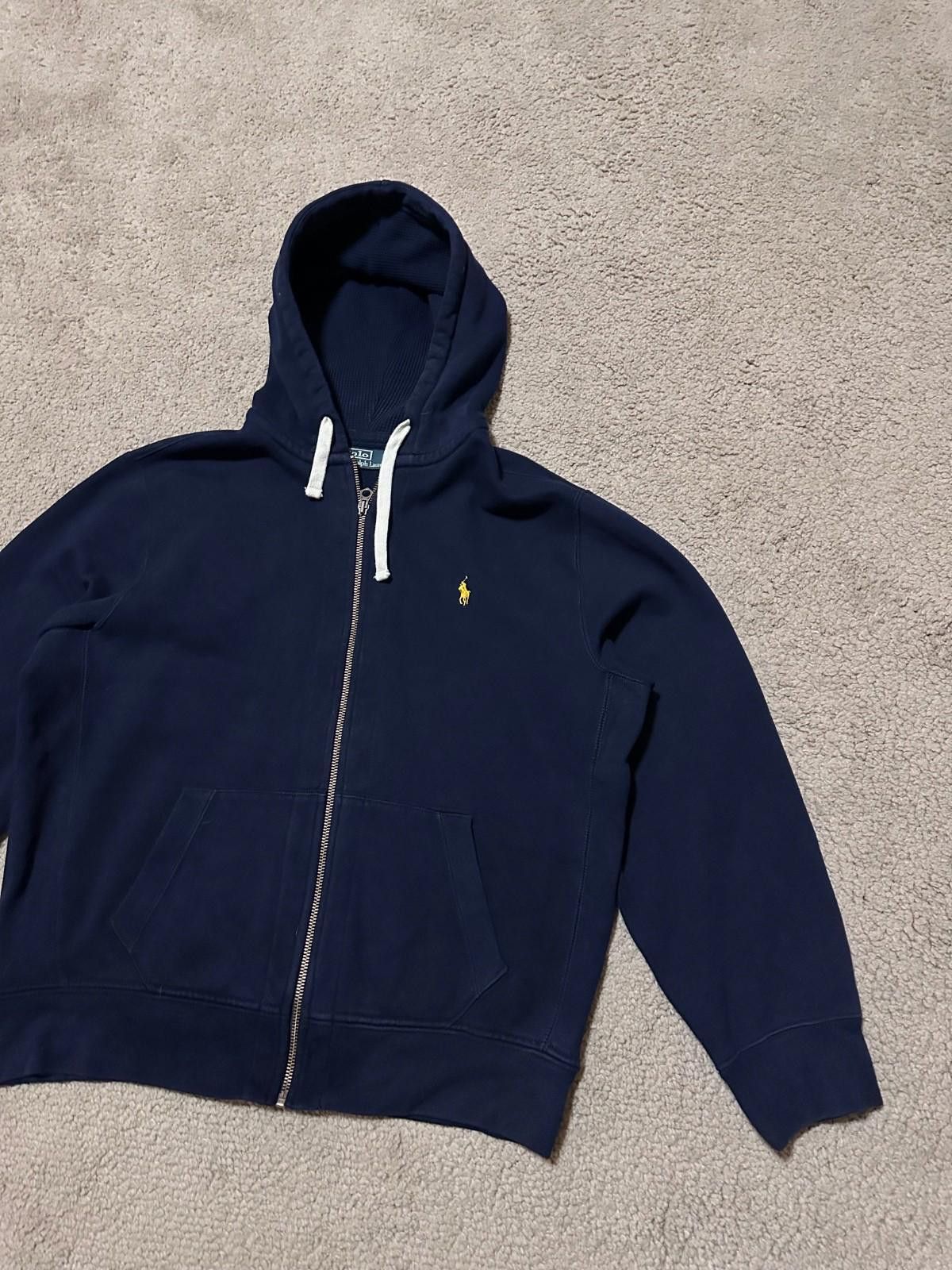 Polo Ralph Lauren Vintage Polo Ralph Lauren Full Zip Hoodie Hype PRL Y2K Sz Xl Size US XL / EU 56 / 4 - 3 Thumbnail