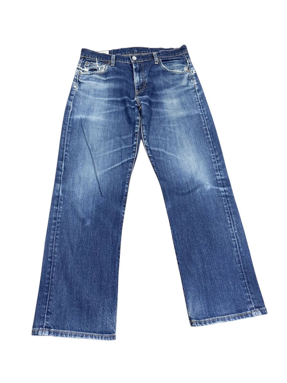 Levi's Levis Big E 569 Distressed Faded Grunge Rockers Denim Size US 32 / EU 48 - 1 Thumbnail