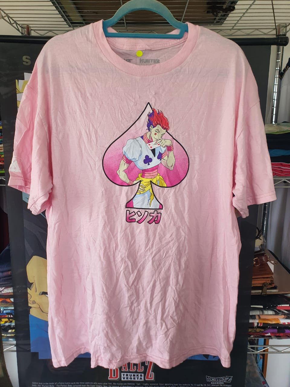 Anime Rare Hisoka x Hypland anime shirt Size US XL / EU 56 / 4 - 2 Thumbnail