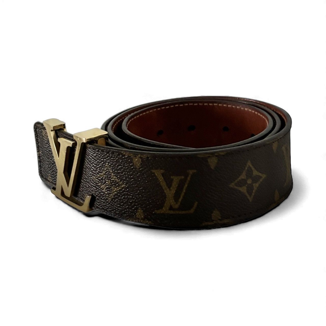 Louis Vuitton Louis Vuitton Monogram Initial leather belt Size ONE SIZE - 2 Thumbnail