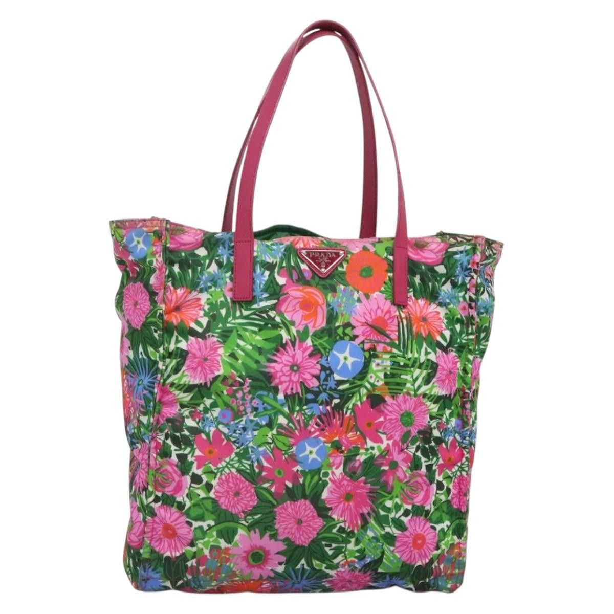 Prada PRADA Tote Bag Nylon Multicolor Silver Size ONE SIZE - 1 Thumbnail