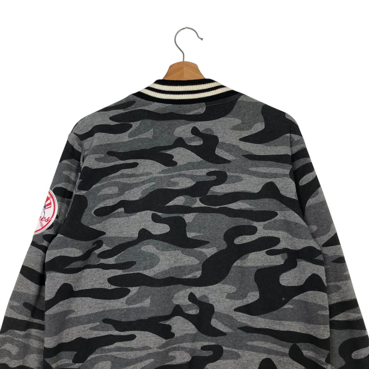 MLB 🔥VINTAGE BOMBER JACKET NY MLB BIG LOGO STREETWEAR Size US M / EU 48-50 / 2 - 11 Thumbnail
