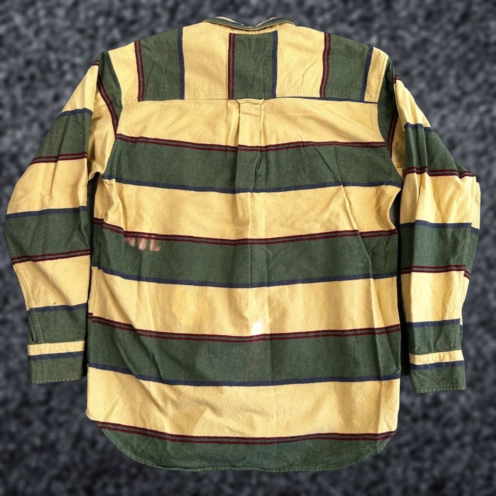 Vintage Twickers By Kenneth Gordon Button-Up Shirt Yellow Green Men's Size Large Size US L / EU 52-54 / 3 - 1 Thumbnail