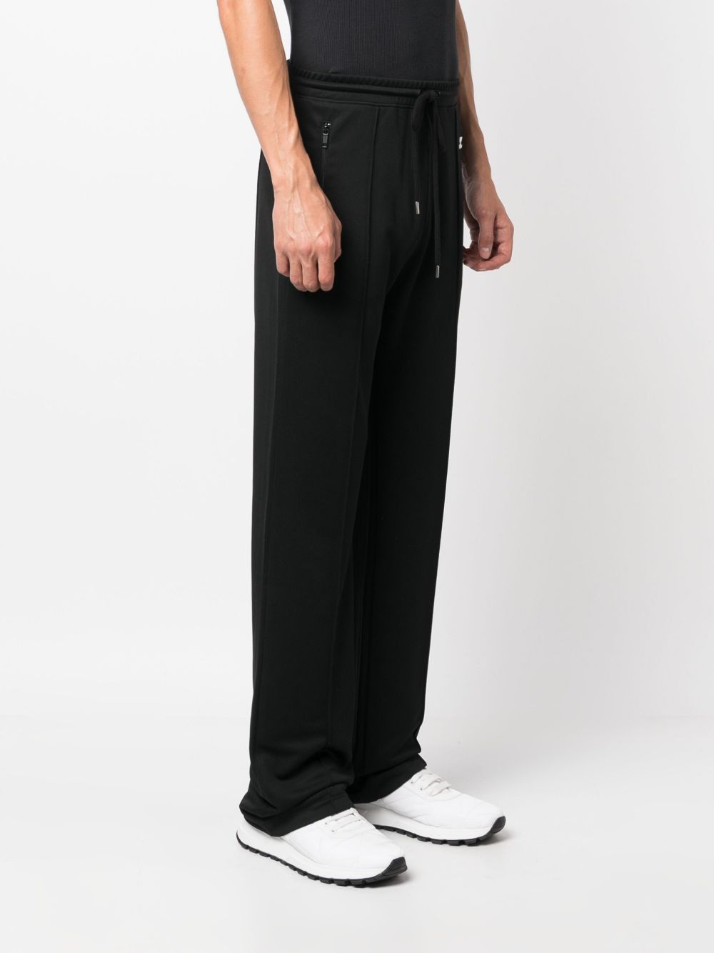 Courreges o1mle0125 Sport Jersey Sweatpant & Jogger in Black Size US 30 / EU 46 - 3 Thumbnail