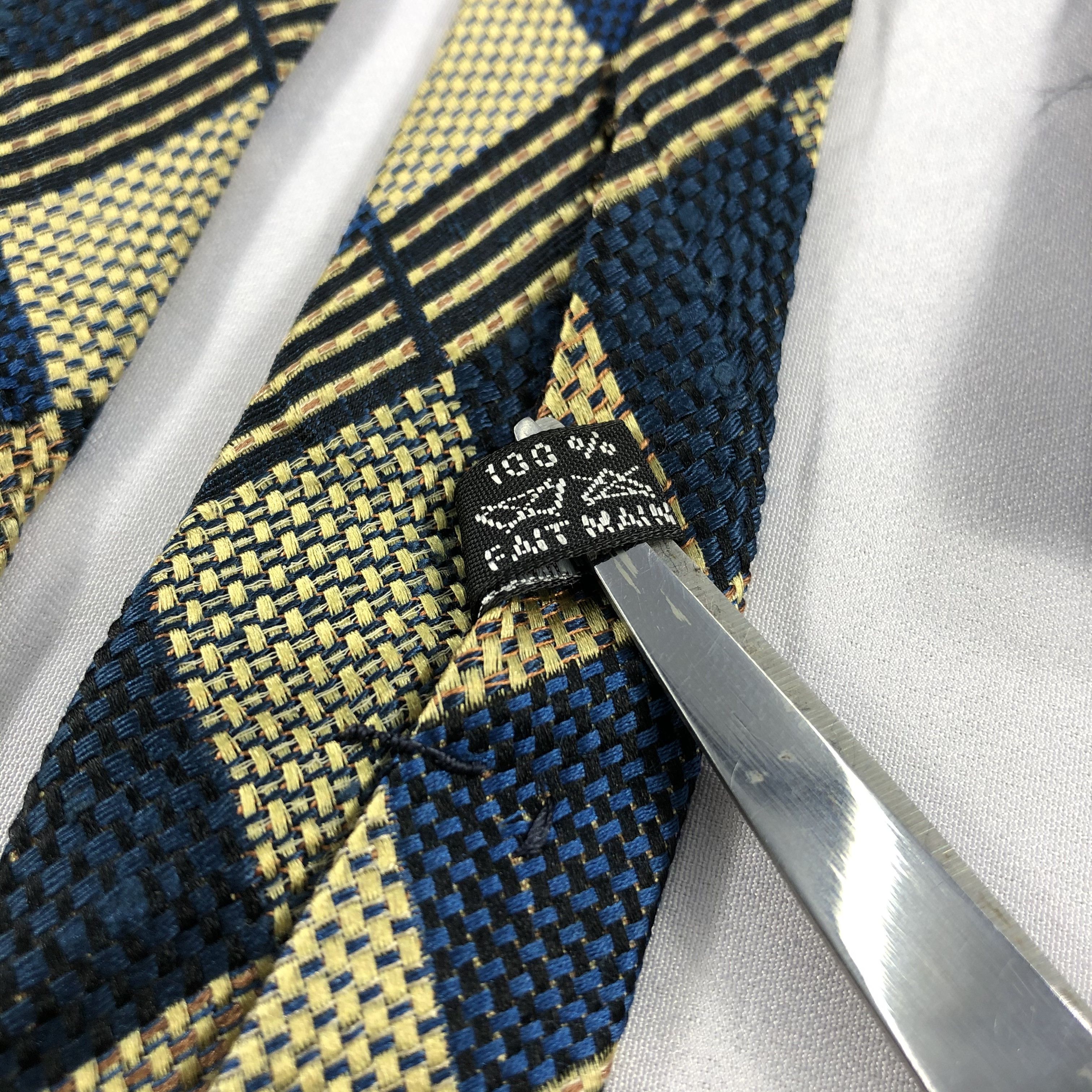 Christian Dior Monsieur × Vintage Christian Dior Silk Neck Ties T105 Size ONE SIZE - 6 Thumbnail