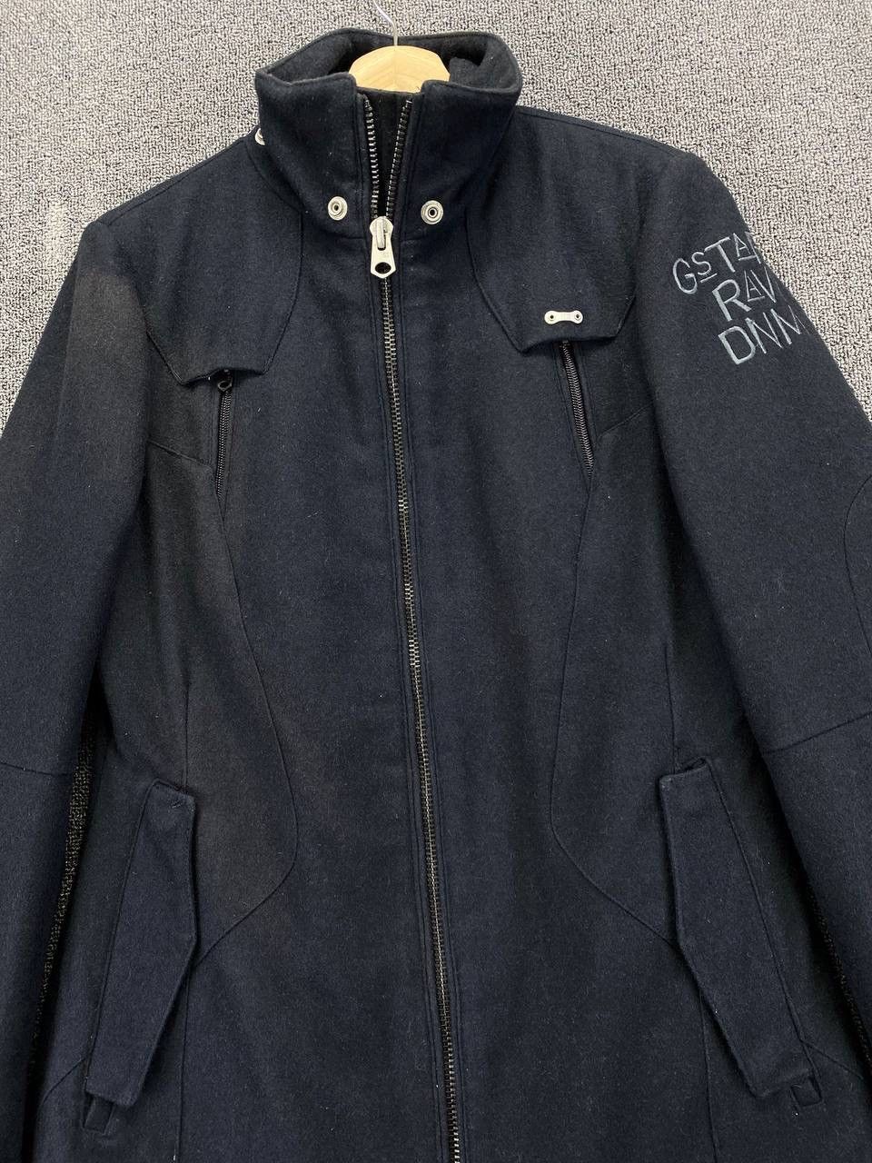 G-Star Vintage G Star Raw Denim Punk Style Wool Jacket Size S / US 4 / IT 40 - 5 Thumbnail